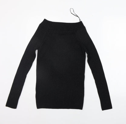 Womens UK Size 12 Marks and Spencer Black Pullover Jumper