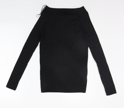 Womens UK Size 12 Marks and Spencer Black Pullover Jumper