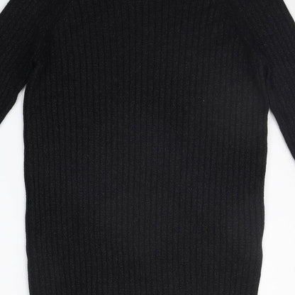 Womens UK Size 12 Marks and Spencer Black Pullover Jumper