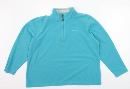 Womens UK Size 18 Regetta Blue Pullover Jumper