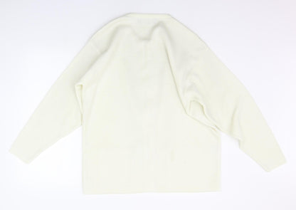 Womens UK Size One Size paramour Beige Cardigan Jumper