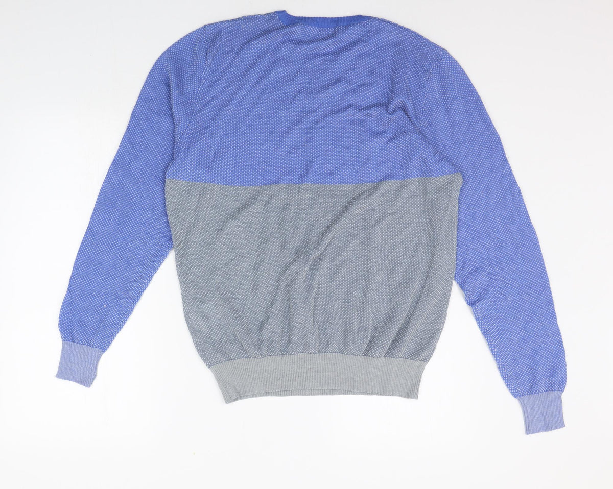 Country Casuals Mens Blue Pullover Jumper Size L