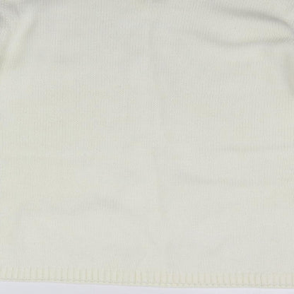 EWM Womens White   Pullover Jumper Size M