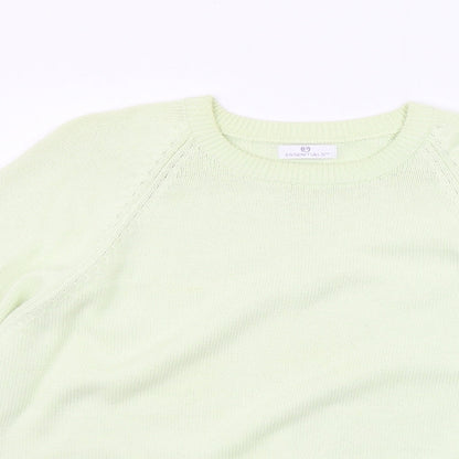 Womens UK Size 18 Essential Green Pullover Jumper