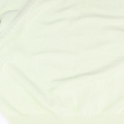 Womens UK Size 18 Essential Green Pullover Jumper
