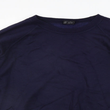 C&A Mens Blue   Pullover Jumper Size L