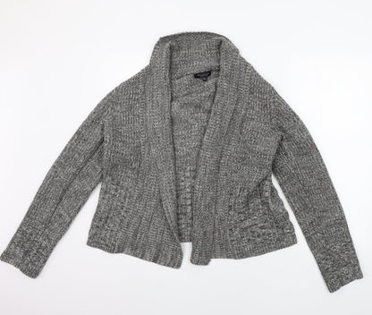 Debemhams Womens Grey   Cardigan Jumper Size 14