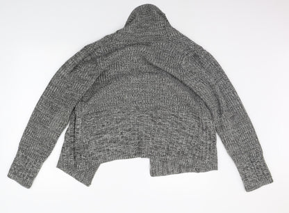 Debemhams Womens Grey   Cardigan Jumper Size 14