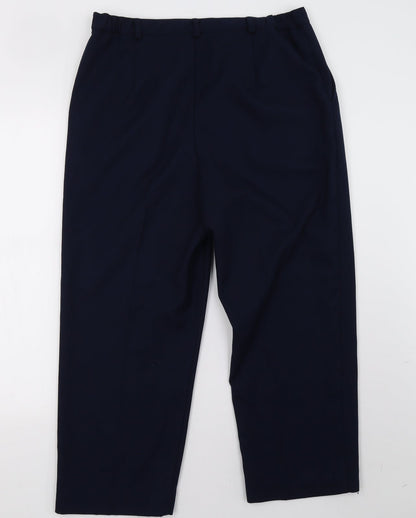 Womens UK Size 16 country collection Regular Fit  Blue Trousers
