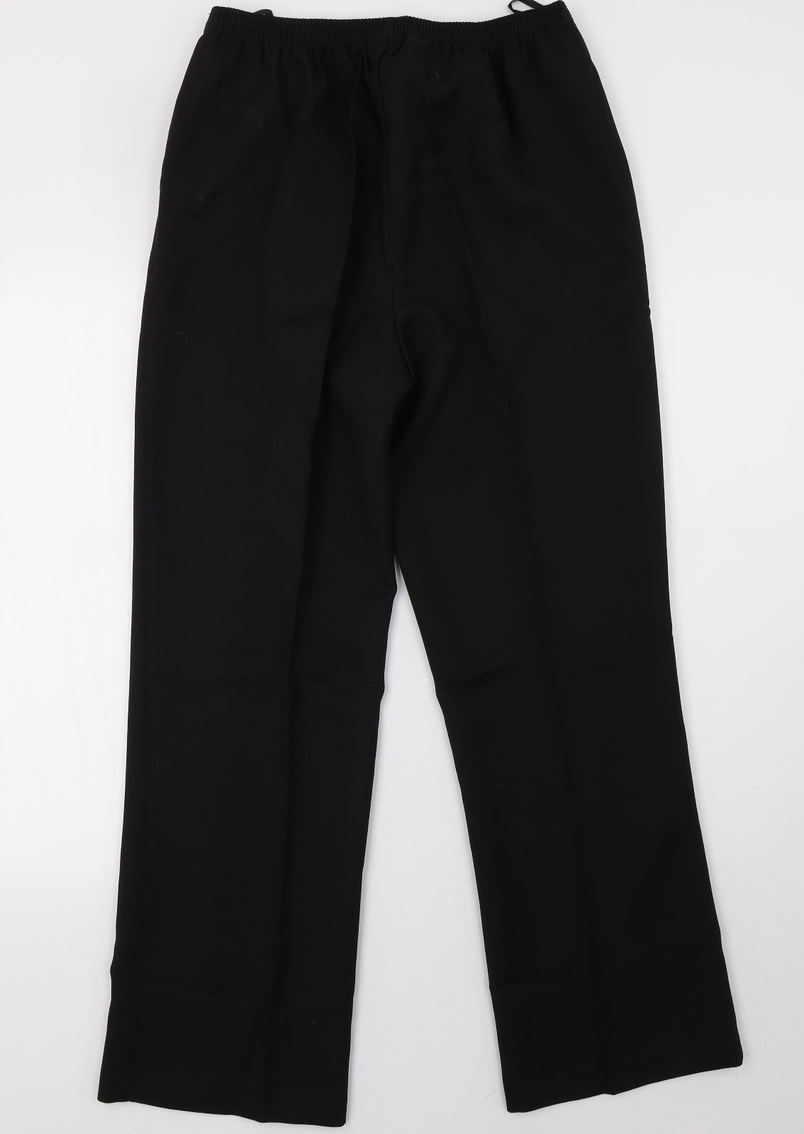 Womens UK Size 16 Damart Regular Fit  Black Trousers