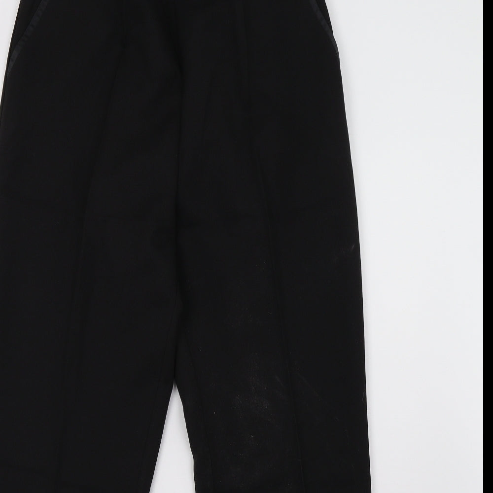Womens UK Size 16 Damart Regular Fit  Black Trousers