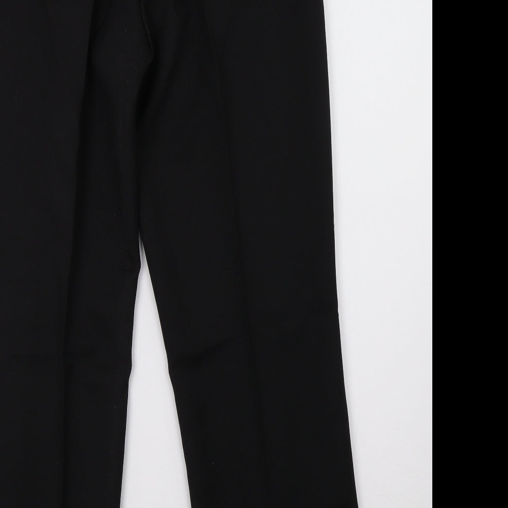 Womens UK Size 16 Damart Regular Fit  Black Trousers