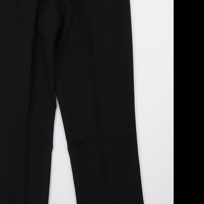 Womens UK Size 16 Damart Regular Fit  Black Trousers