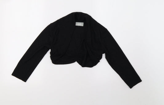 Womens UK Size S Wallis Black Cardigan Jumper