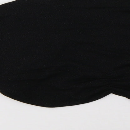 Womens UK Size S Wallis Black Cardigan Jumper