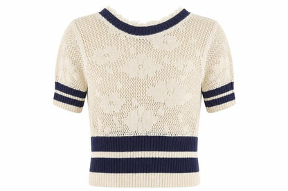 st ambecco Womens White   Pullover Sweatshirt Size L