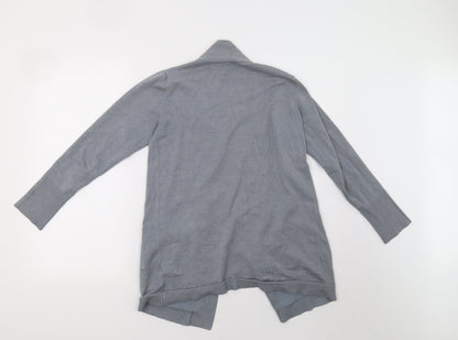 Primark Womens Blue  Knit Cardigan Jumper Size 8