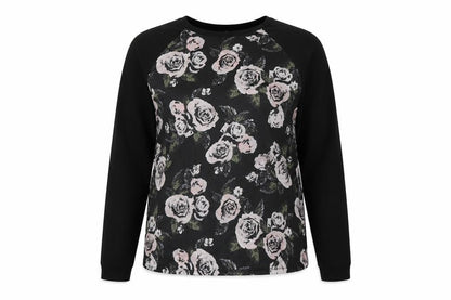 Matalan Womens Black   Pullover Sweatshirt Size 8
