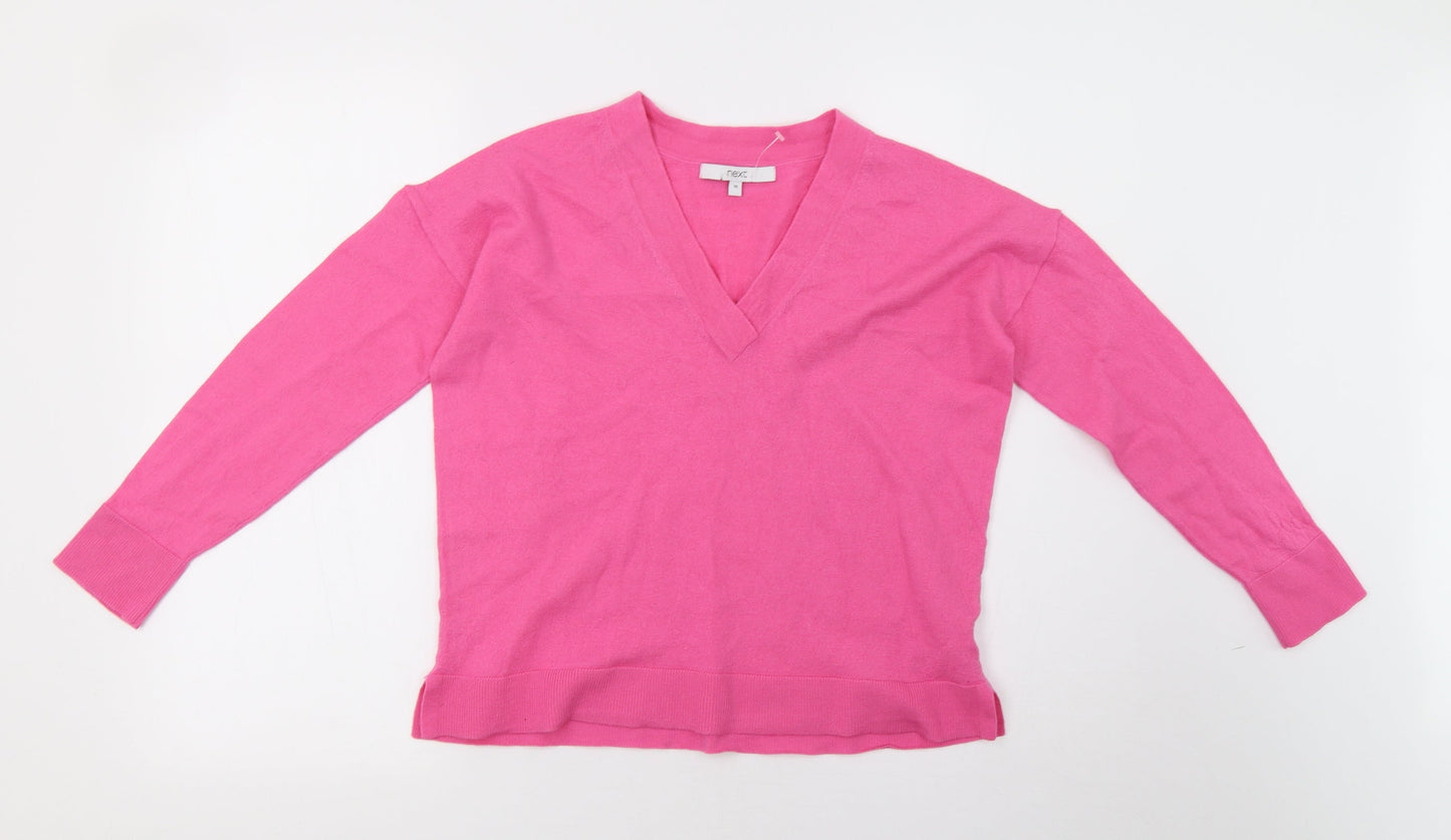 Womens UK Size 10 NEXT Pink Pullover Sweatshirt