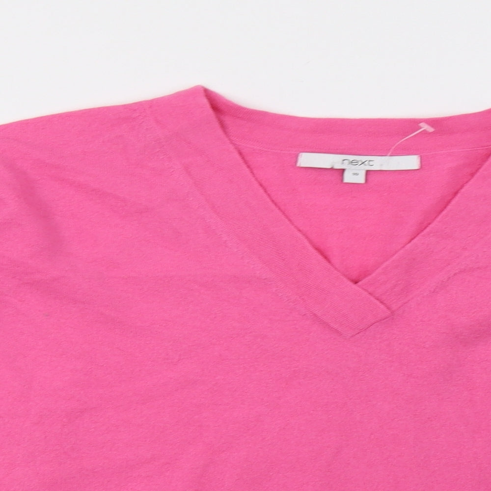 Womens UK Size 10 NEXT Pink Pullover Sweatshirt