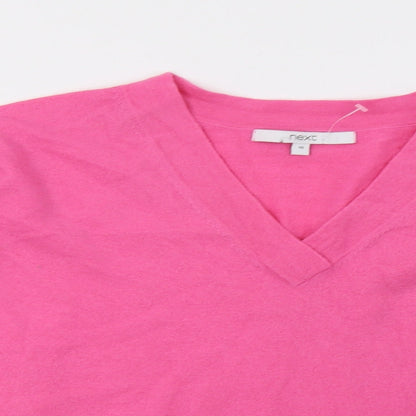 Womens UK Size 10 NEXT Pink Pullover Sweatshirt
