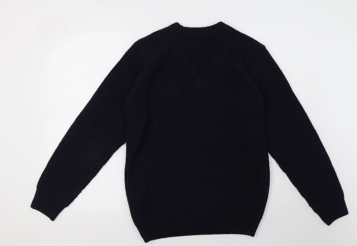 Mens UK Size S EWM Blue Pullover Sweatshirt