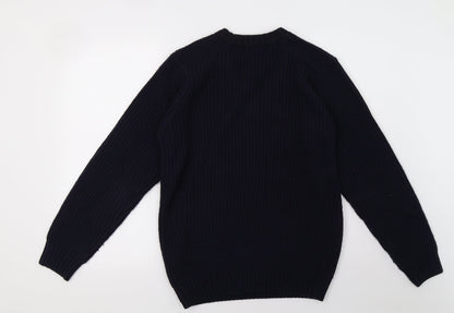 Mens UK Size S EWM Blue Pullover Sweatshirt