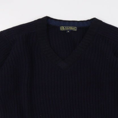 Mens UK Size S EWM Blue Pullover Sweatshirt