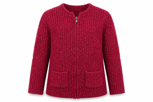 shrinkin violet Girls Pink   Full Zip Sweatshirt Size 5-6 Years