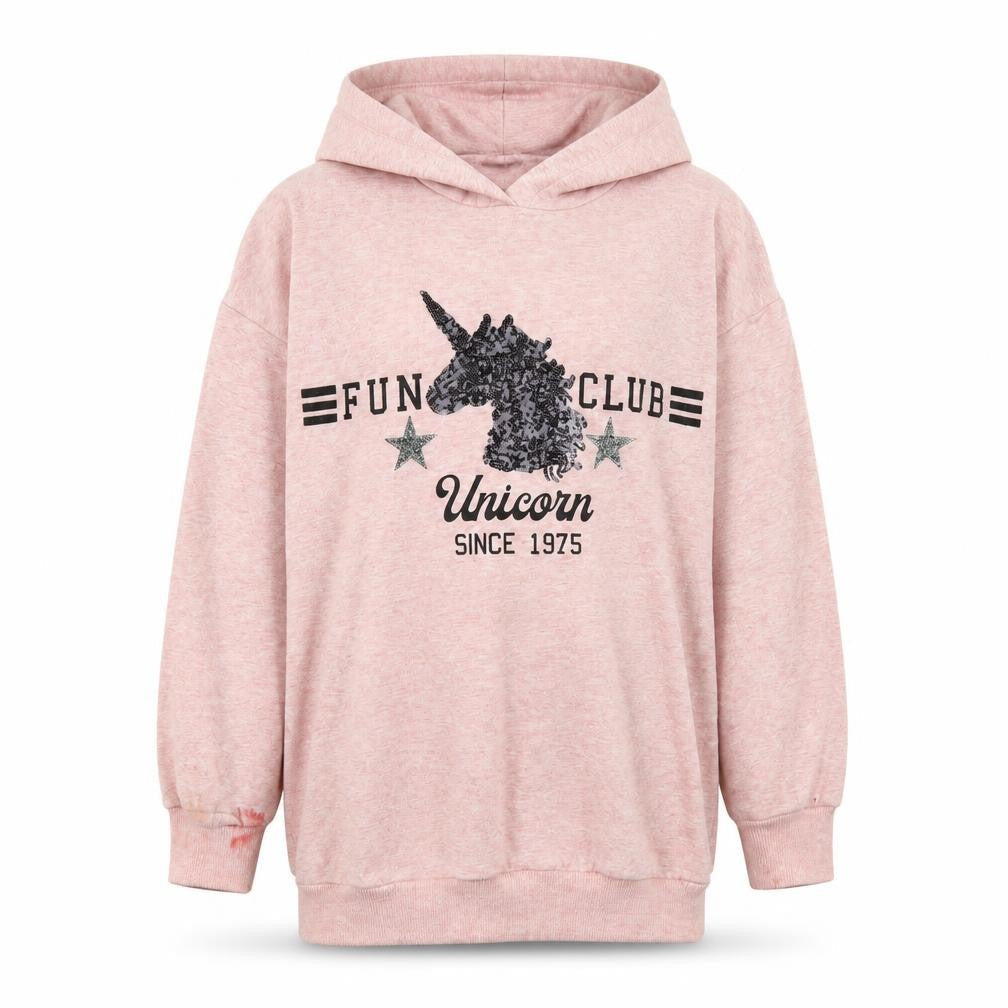 F&F Girls Pink   Pullover Hoodie Size 12 Years