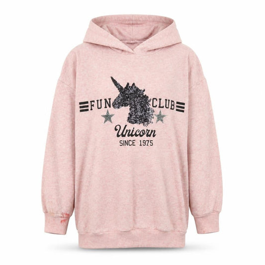 F&F Girls Pink   Pullover Hoodie Size 12 Years