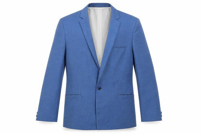 Mens UK Size L Topman Regular Blue Suit Jacket