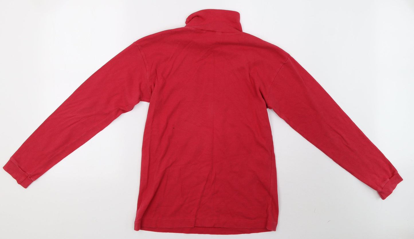 steinker Womens Red   Pullover Sweatshirt Size M