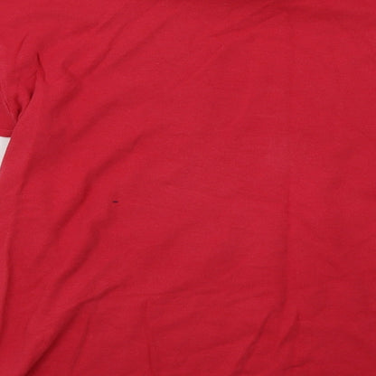 steinker Womens Red   Pullover Sweatshirt Size M