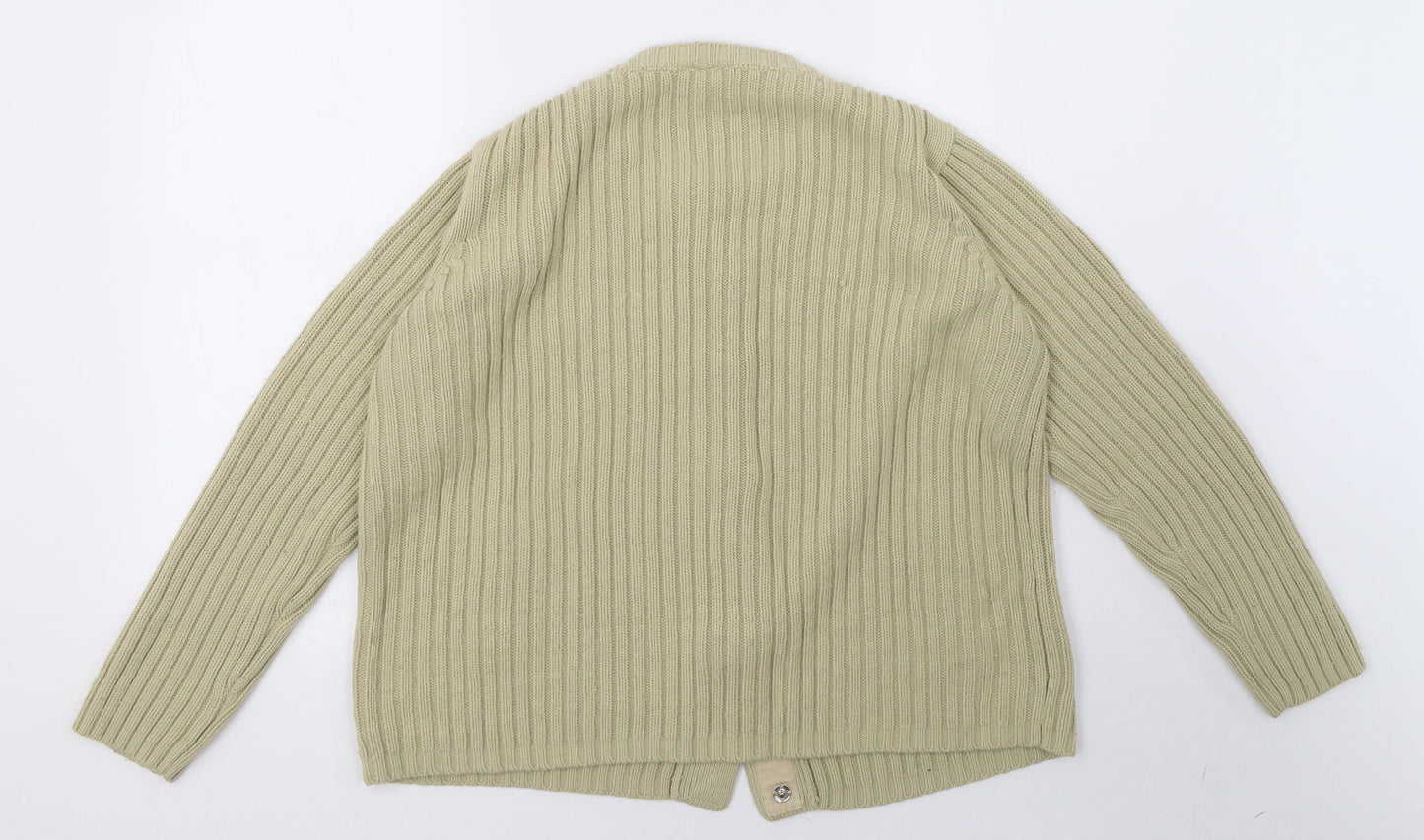 Womens UK Size 16 being casual Beige Cardigan Jumper