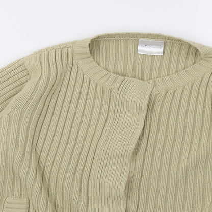 Womens UK Size 16 being casual Beige Cardigan Jumper