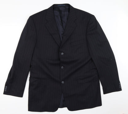 Mens UK Size 42 Copperstone Regular Blue Suit Jacket