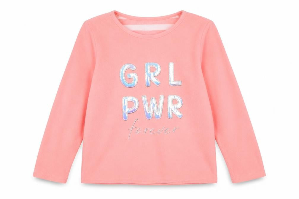 Primark Girls Pink Solid  Top Pyjama Top Size 8-9 Years