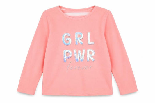 Primark Girls Pink Solid  Top Pyjama Top Size 8-9 Years