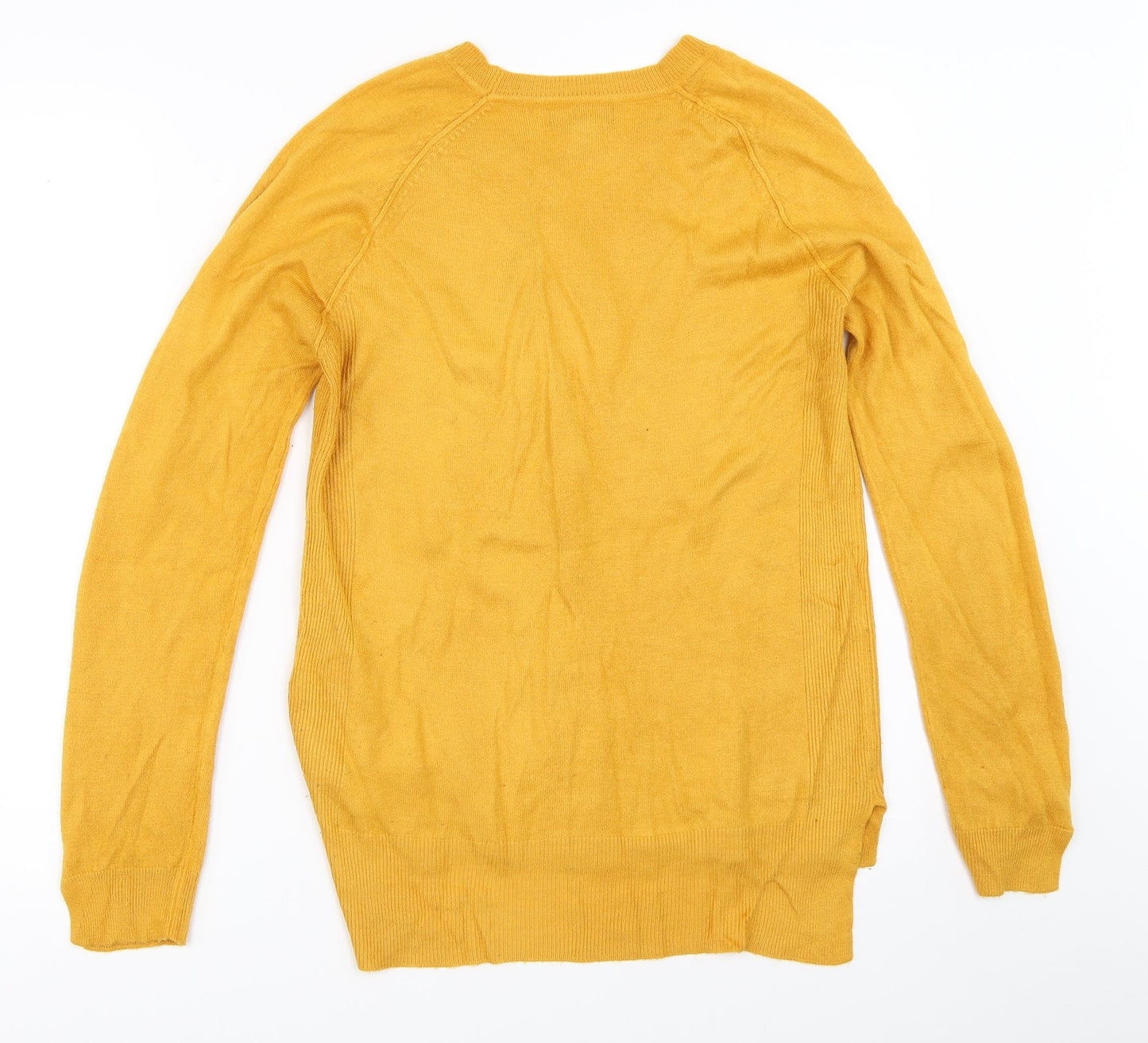 Primark Womens Yellow   Pullover Jumper Size S