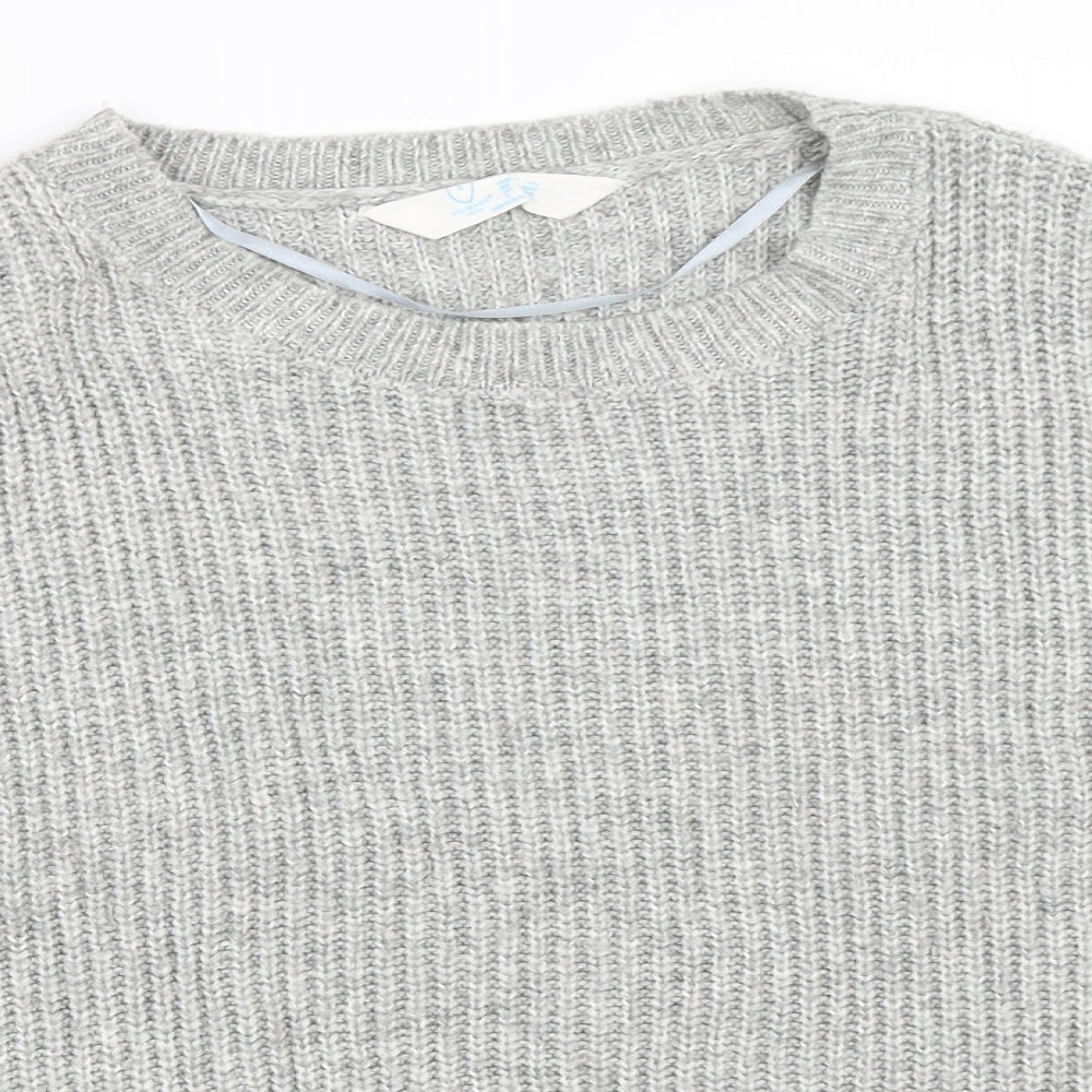 Primark Womens Grey   Pullover Jumper Size L