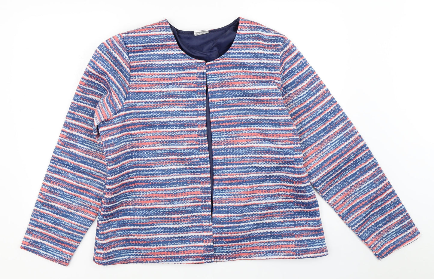 Womens UK Size L Anne De Lancay Blue Jacket