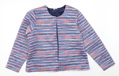 Womens UK Size L Anne De Lancay Blue Jacket