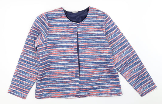 Womens UK Size L Anne De Lancay Blue Jacket