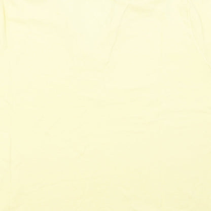 EWM Womens Yellow   Basic T-Shirt Size 14
