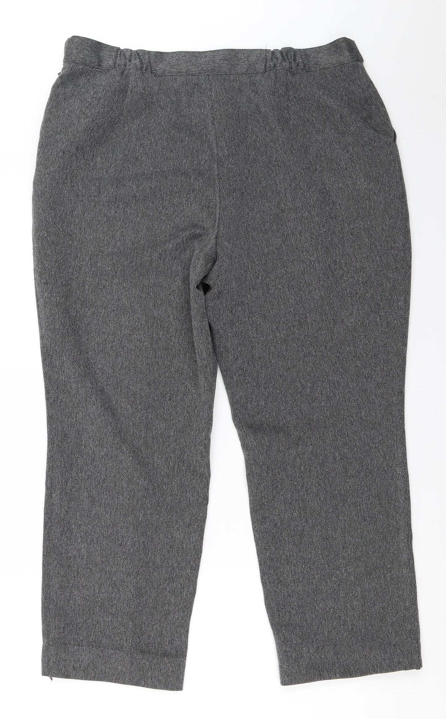 Womens UK Size 16 Marks and Spencer Regular Fit  Grey Trousers