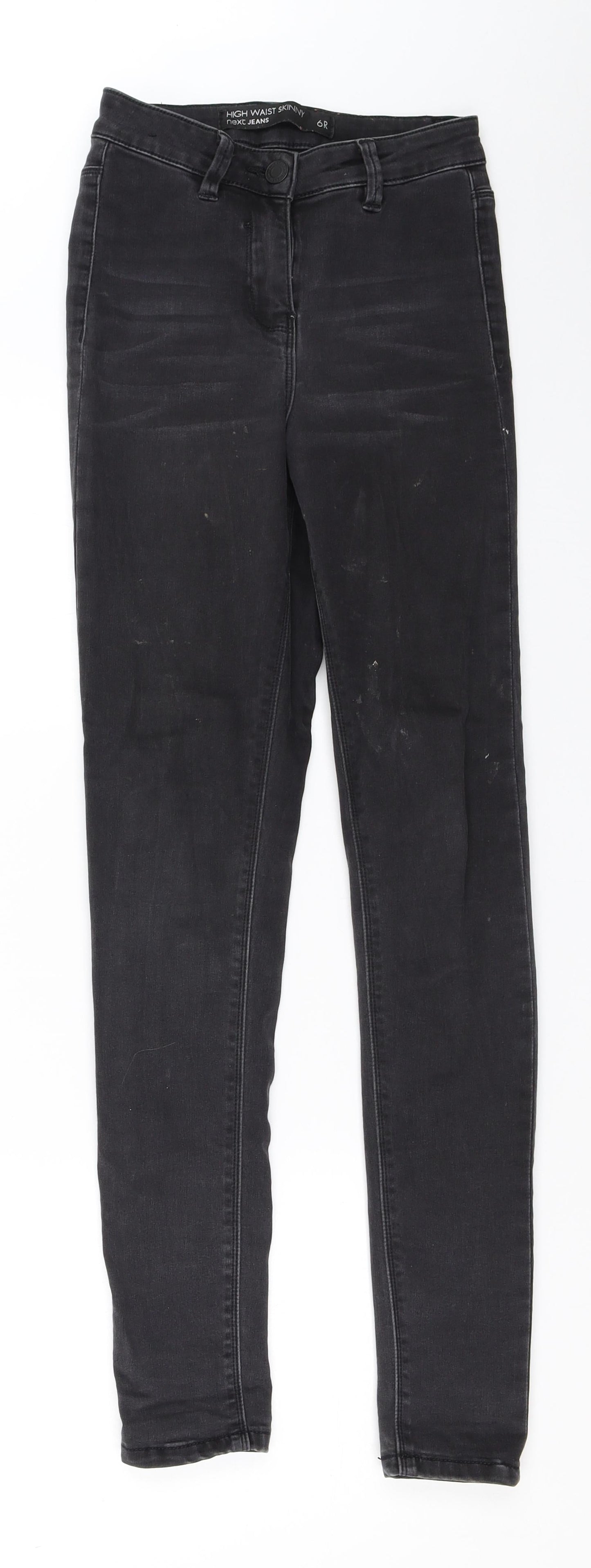 NEXT Womens Black   Skinny Jeans Size 6 L28.5 in