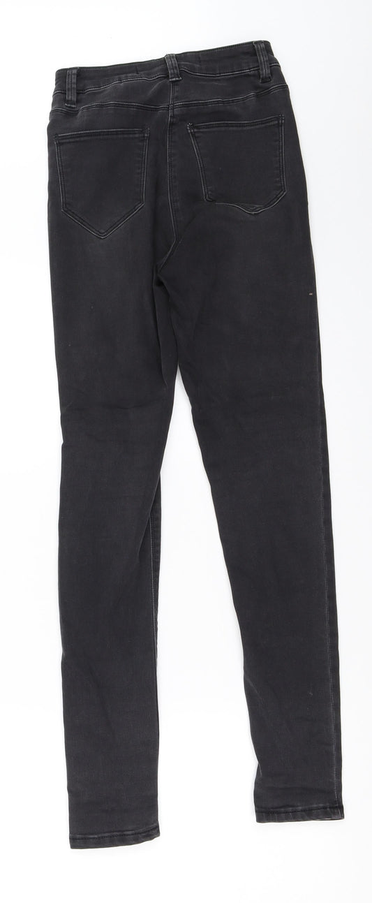 NEXT Womens Black   Skinny Jeans Size 6 L28.5 in