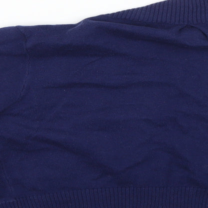 88th madison Womens Blue   Cardigan Jumper Size L