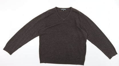 Marks and Spencer Mens Brown   Pullover Jumper Size 2XL